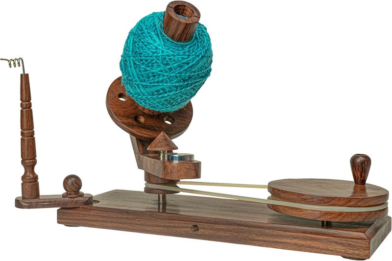 OZYRA Wooden Yarn Winder for Crocheting (Yarn Winder Only) - Image 1